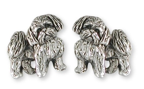 Shih tzu cufflinks - shih,