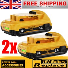 2x For DeWalt Battery 18V