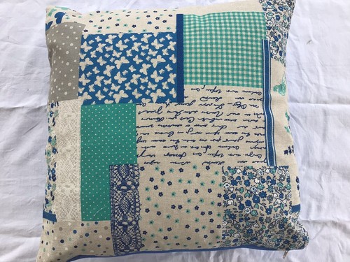 Patchwork cushion cover - patchwork,