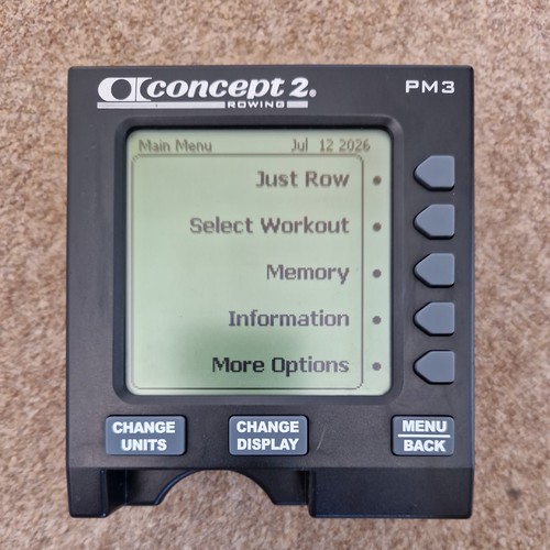 Concept2 pm3 rowing machine - concept2,