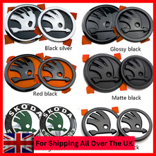 Pcs 80mm/90mm Skoda Emblem