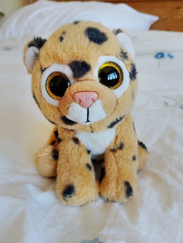 Leopard beanie babies boo - babies,