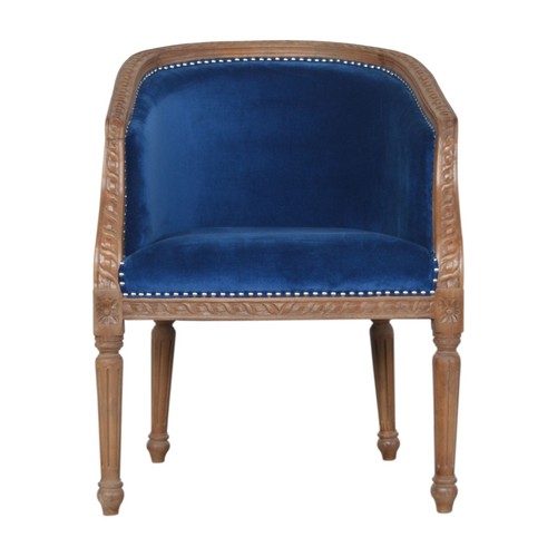 Oak toned vibrant blue - oak,