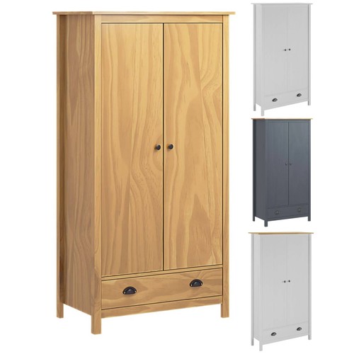 Modern door wardrobe - 2-door, solid