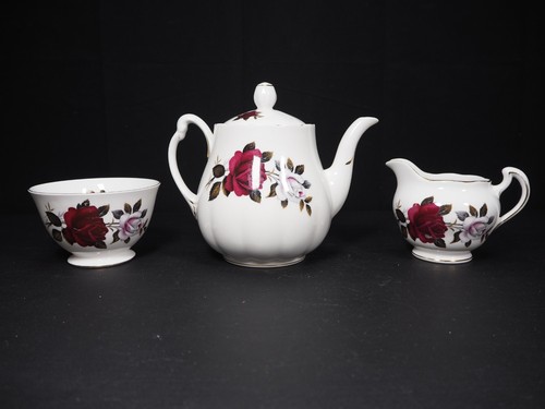 Teapot sugar creamer set - teapot,
