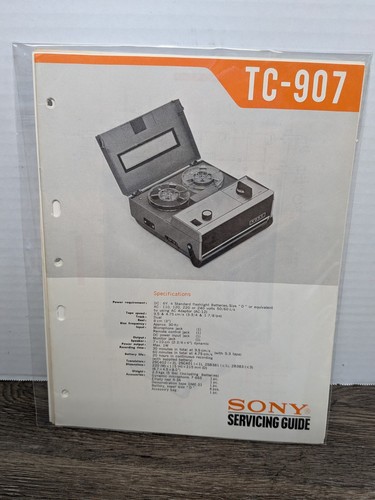 Sony 907 reel - sony,