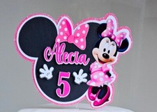 personalized minnie mouse cake
