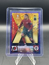 Ultimate Cristiano Ronaldo Match Attax EURO 2024 Euros 24 Purple Sapphire U XI 9