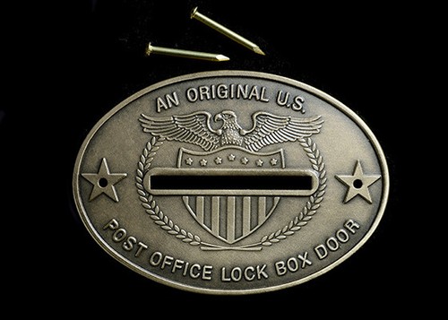Post office box - post, coin