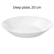Oftast serving plates white - oftast,