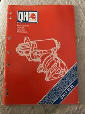 Quinton Hazell Starter Motors Dynamos Alternators Catalogue (QH17) 1990