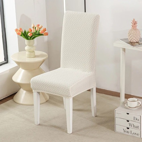 Stretch jacquard dining chair - dining,