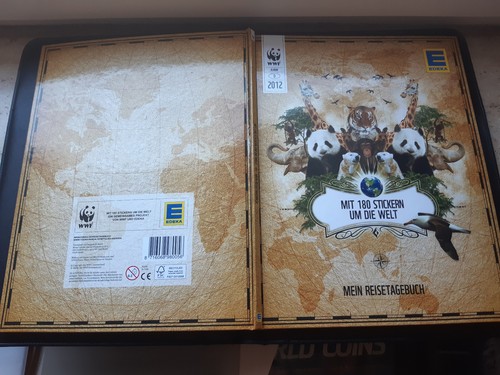 Edeka sticker album wwf - edeka, 2012