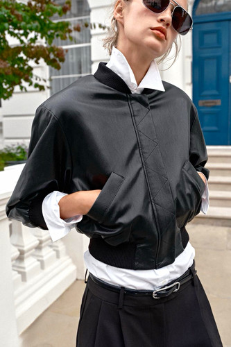 Women black leather - women’s,