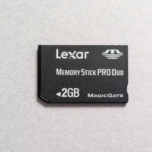 2gb lexar memory stick - memory, duo