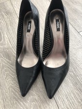 Next ladies black heel shoes