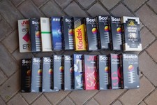 20 VHS Cassette Tapes – Scotch, JVC, Kodak, Bush, TDK, BBC – 180 & 240