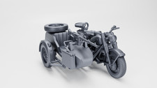 BMW R75 with sidecar and MG-34