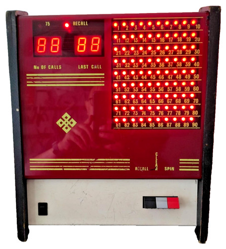 Vintage electronic bingo - vintage,