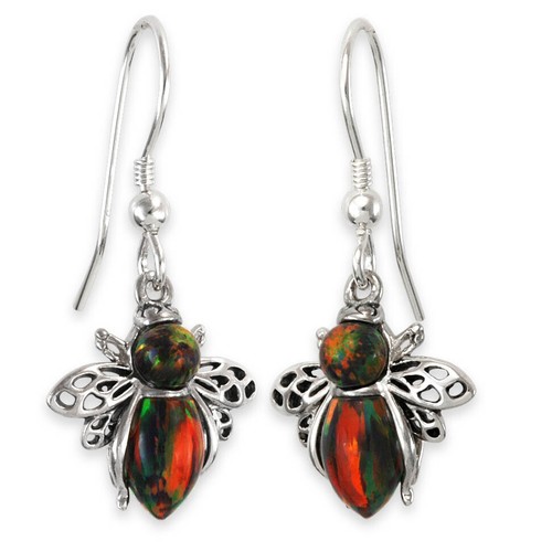 Sterling silver black - &, opal