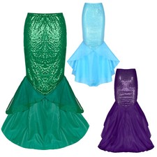 Womens Mermaid Tail Skirt