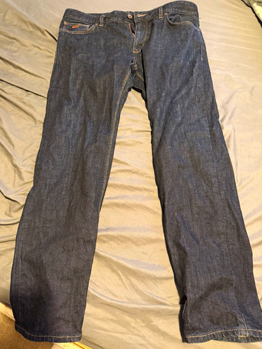 Boss men dark wash - wash, blue