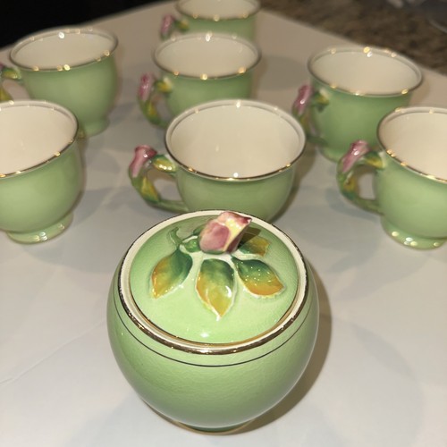 Antique 1930s lime green royal - lime,