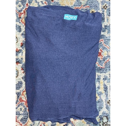 Moby wrap baby carrier - moby, blue