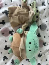 2 X Baby Yoda Grogu Toys Soft Toys Squishmallow Talking Yoda Toy