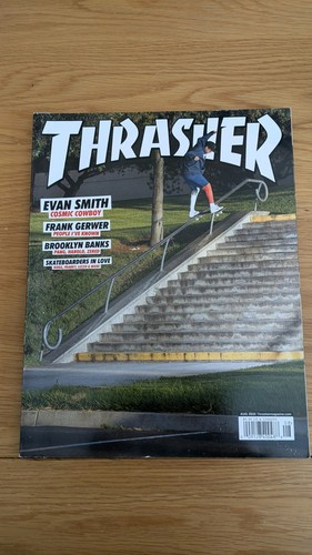 Thrasher skateboard magazine - skateboard,