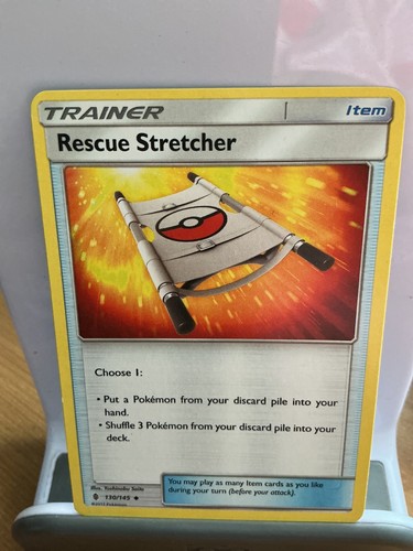 Pokemon card rescue stretcher - rescue,