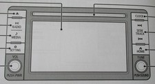 MITSUBISHI AUDIO DISPLAY/RADIO