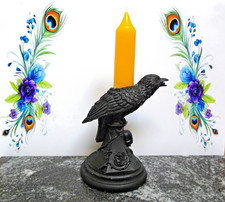 Gothic Black Eagle Crow Resin