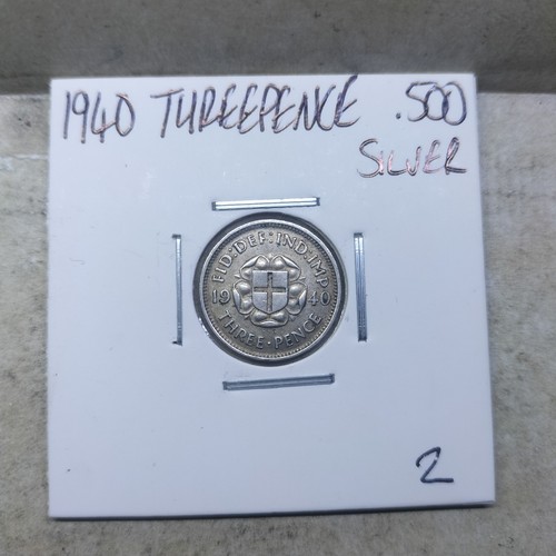 1940 threepence king - -,