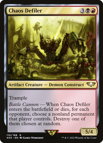 Chaos defiler 40k 110 - -,