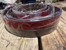 Draft excluder strip - brown. 2x 100cm strips. 4cm depth. New - in packaging.