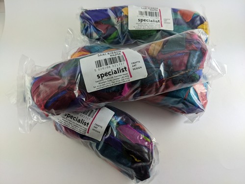 Sari ribbons mixed fibres - sari,