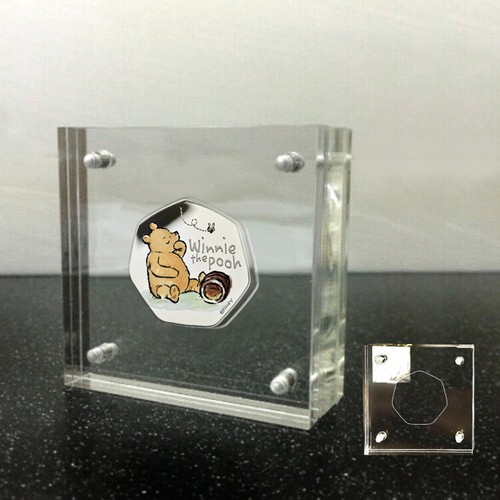 50p coin display - 50p, for