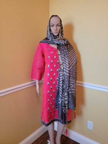 Ready made chanderi - ready, silk