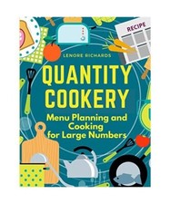 Quantity Cookery: Menu