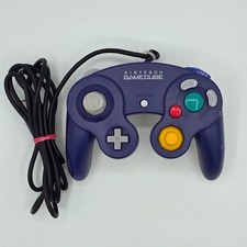 Nintendo GameCube Controller DOL-003 – Official Indigo & Transparent Working VGC