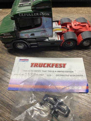 Corgi cc12817 scania - scania, cab,