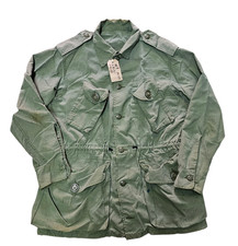 Canadian Army Issue OD Green Lightweight Combat Coat Shirt 46" Chest #644