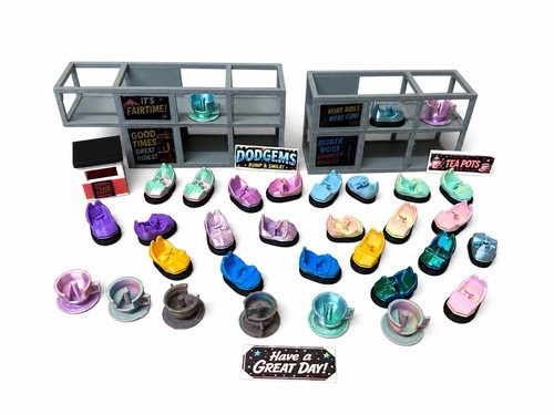 Fairground body dodgems - fairground,