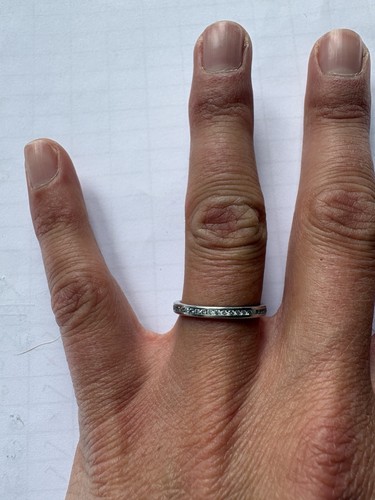 Wedding ring band platinum - wedding,