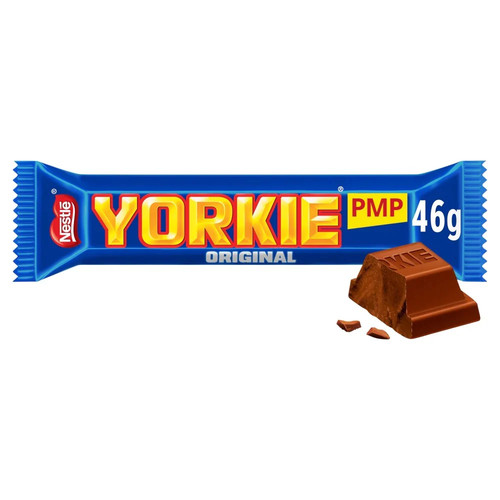 Yorkie milk chocolate 46g - milk,