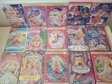 Barbie Doll DVD Movies Bundle