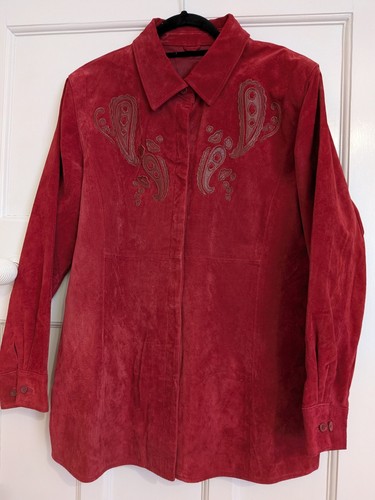 Beth terrell suede leather - suede,