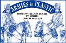 Armies In Plastic 5517 1/32 Crimean War Charge of the Light Brigade 8th Hussars