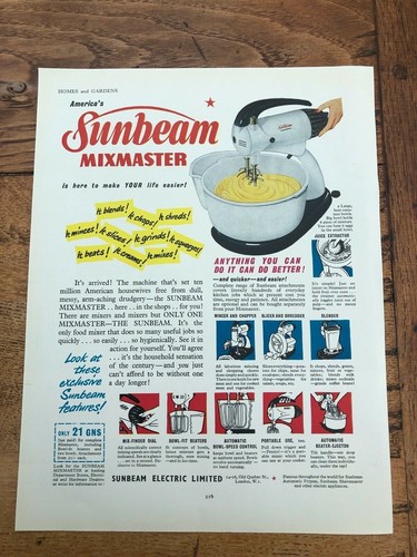 Original large colour advert - original,